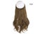 Synthetic Hair Extensions No Clip In Ombre Blonde Black Pink Natural False Carousel 1