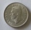 NEW ZEALAND SILVER 1943 SHILLING COIN, VF/aEF!, $1 RES!! Carousel 2