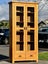 $1 RESERVE! ABSOLUTELY BEAUTIFUL ‘EARLY SETTER’ SOLID OAK GLASS CABINET! Carousel 13
