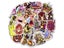 50pcs Horror Series Sticker Rock Punk Graffiti Sexy Waterproof Stickers For DIY Carousel 3