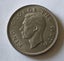 NEW ZEALAND FLORIN COIN 1948, EF!, $1 RES!! Carousel 2