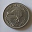 NEW ZEALAND FLORIN COIN 1947, aEF/EF!, $1 RES!! Carousel 1