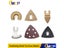 Diamond Carbide Oscillating Multi Tool Saw Blades For Grinder Cutting Renovator Carousel 2