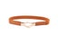1 Pcs Fashion Women PU Leather Belts Multi Solid Color Waist Band Thin Elastic Carousel 1