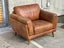 SPECTACULAR FARMERS "HENDRIX" GENUINE ANILINE LEATHER ARMCHAIR Carousel 3