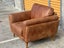SPECTACULAR FARMERS "HENDRIX" GENUINE ANILINE LEATHER ARMCHAIR Carousel 7