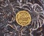 x5 Vintage Cristal d'Arques France Lead Crystal Coasters Embossed Floral Pattern Carousel 2