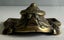 Antique brass inkwell Carousel 7