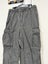 ***$1 Reserve GU (Uniqlo Sister Brand) 08 Dark Gray Denim Wide Cargo Pants L*** Carousel 3