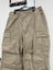 ***$1 Reserve GU (Uniqlo Sister Brand) Beige Denim Wide Cargo Pants - Sz L*** Carousel 3