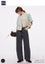 ***$1 Reserve GU (Uniqlo Sister Brand) 08 Dark Gray Wmns Barrel Leg Jeans 3XL*** Carousel 11