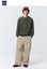 ***$1 Reserve GU (Uniqlo Sister Brand) Beige Denim Wide Cargo Pants - Sz L*** Carousel 13
