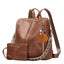 Women's Vegan Leather Backpack TC515 | TOUCHANDCATCH NZ Carousel 1