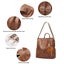 Women's Vegan Leather Backpack TC515 | TOUCHANDCATCH NZ Carousel 6