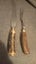 RETRO KNIFE & FORK ANTLER SET. Carousel 1