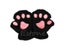 1 PC Winter Women Cute Cat Claw Paw Plush Mittens Short Fingerless Half Finger Carousel 1