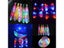 Woman Men Kids LED Light Up Sequin Fedora Cap Gift Tie Neon Glow Party Costume Carousel 3