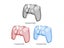 PS5 Gamepad Crystal PC Transparent Split Handle Protective Shell Carousel 4