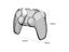PS5 Gamepad Crystal PC Transparent Split Handle Protective Shell Carousel 8