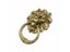 Vintage Brass Casting Lion Head Door Knocker Solid Wood Villa Courtyard Gate Carousel 4