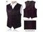 GUSLESON Mens Waistcoats Slim Fit Paisley Vest Suit For Party Wedding Carousel 4