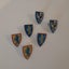 $1 RESERVE BULK VINTAGE LEGO MINIFIGURE ACCESSORIES SHIELDS Carousel 1