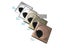 2Pcs Zinc Square 60mm Desktop Cord Cover Grommet For PC Cable Hole Carousel 3