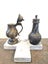 Circa. 18th Century Pewter Mustard Pot & Salt or Sugar Shaker. German in Origin. Carousel 8
