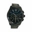 Men's Chronograph Watch in Black Tone Stainless Steel Carousel 1