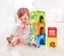 Hape Pepe & Friends Stacking Cardboard Toy Blocks Carousel 1