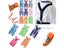 Fashion 3PCS School Boys Girls Children Kids Brace Elastic Suspenders For Shirt Carousel 4