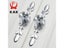 KAK Luxury Diamond Crystal Handles Shoebox Cabinet Handles Closet Dresser Carousel 4