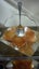 CARNIVAL GLASS DISH IN CHROME HOLDER WITH SERVING SPOON Carousel 4