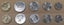 FIJI 2009-10 set of 5 coins – reduced sizes UNC Carousel 1
