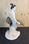 Hakata doll. A traditional clay Doll from Fukuoka. Unglazed white clay. Carousel 6