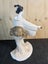 Hakata doll. A traditional clay Doll from Fukuoka. Unglazed white clay. Carousel 7