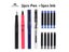 Jinhao 5pcs Ink Blue 2pcs Business Office Fountain Pen Student School Carousel 3