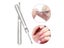 2/1pcs Double-end Silver Cuticle Remover Stainless Steel Finger Dead Skin Cut Carousel 3