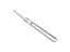 2/1pcs Double-end Silver Cuticle Remover Stainless Steel Finger Dead Skin Cut Carousel 5