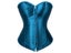 Caudatus New Women Satin Sexy Bustier Top Vintage Lace Up Boned Bridal Corset Carousel 1