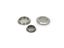 10pcs Round Cabinet Air Duct Vent Dia.19mm-53mm Steel Louver Mesh Hole Plug Carousel 6