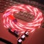 1 m LED Flashing Magnetic Cable. !Micro USB Carousel 2