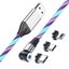 1 m LED Flashing Magnetic Cable. !Micro USB Carousel 4