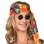 70s Hippie Sunglasses Black Carousel 1