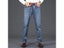 Spring Men's Slim Fit Casual Elastic Denim Pants With Colors Carousel 8
