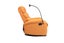 Olivio 360 Swivel Manual Recliner Lounge Chair With Mobile Holder (Orange) Carousel 3
