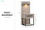 WESTDEN Storage Bed Frame Set - Queen Size Bed with 2 Sets Bedside+Side Pier Carousel 3