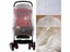 Newborn Toddler Infant Baby Stroller Crip Netting Pushchair Mosquito Insect Net Carousel 4