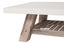 ANTON White Concrete on Solid Acacia Wood Coffee Table Carousel 4