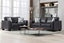 CAMILLA Tech Fabric Sofa Range (Black) - 2 Seater Carousel 3